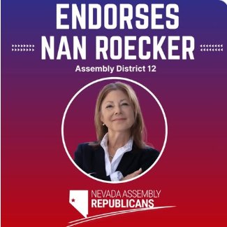 Los Republicanos de la Asamblea de Nevada respaldan a Nancy Roecker para el Distrito 12 de la Asamblea